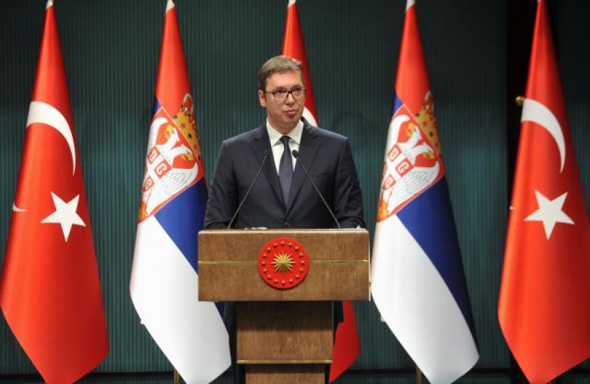 Vučić: Važno šta misli Turska