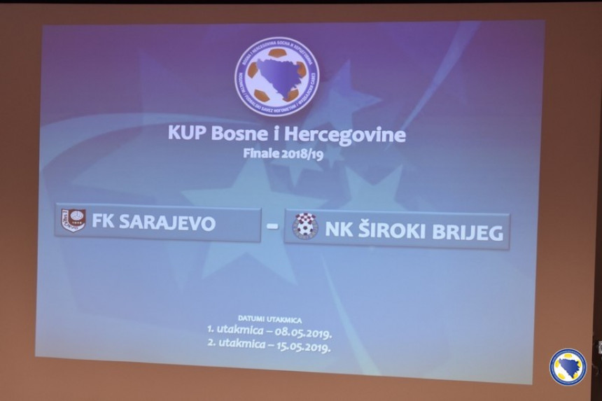 Finale Kupa BiH: Sarajevo - Široki Brijeg...