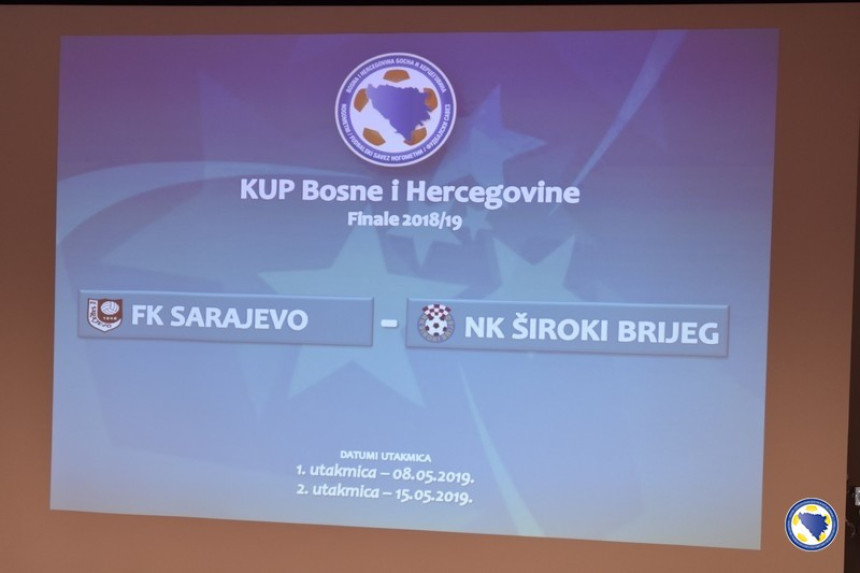 Finale Kupa BiH: Sarajevo - Široki Brijeg...