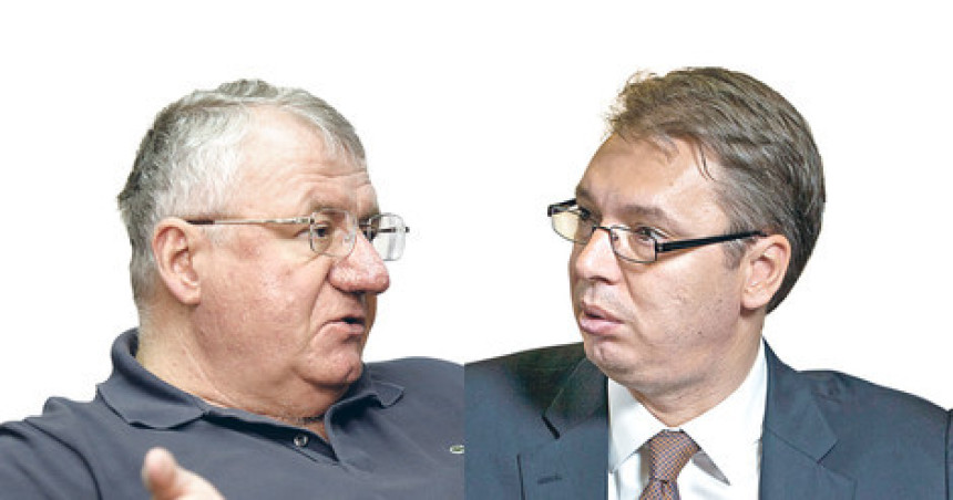 Šešelj i Vučić oči u oči nakon osam godina