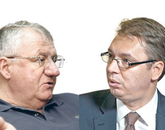 Šešelj i Vučić oči u oči nakon osam godina