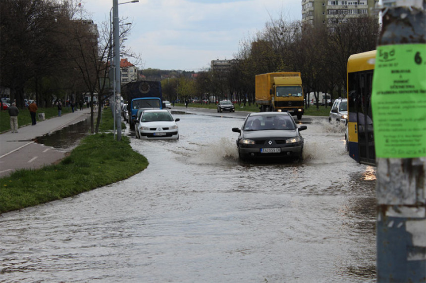 KIša izazvala probleme u Srbiji