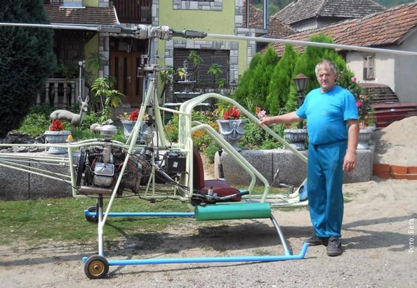 Аутолимар из Србије направио хеликоптер