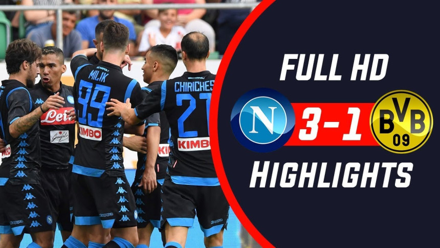 Video: Napoli lako sa Borusijom!