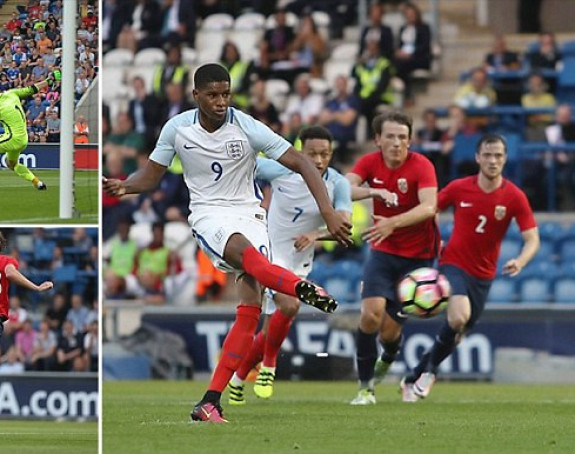 Video - EP... Rašford blistao: Het-trik na U21 debiju!