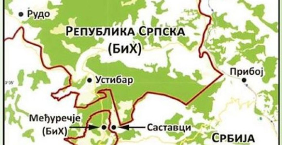 Međurečje -BiH enklava u Srbiji