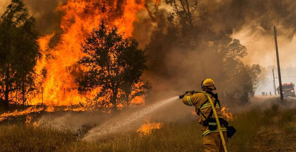 SAD: Novi požar zatvorio auto-put 