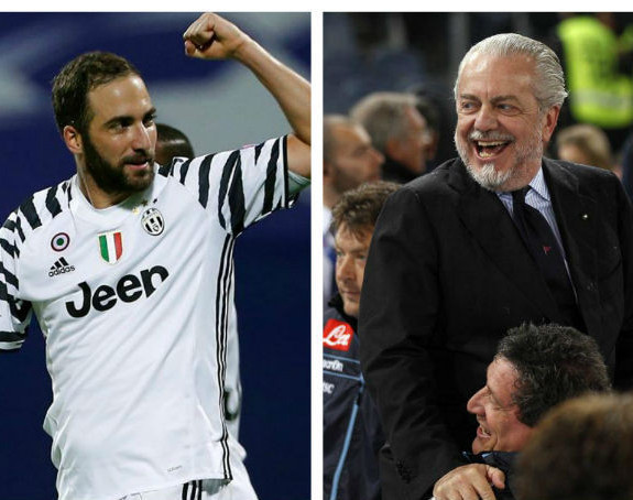 Де Лаурентис признао: Игуаину сам нудио уговор какав Јувентус не може ни да замисли!