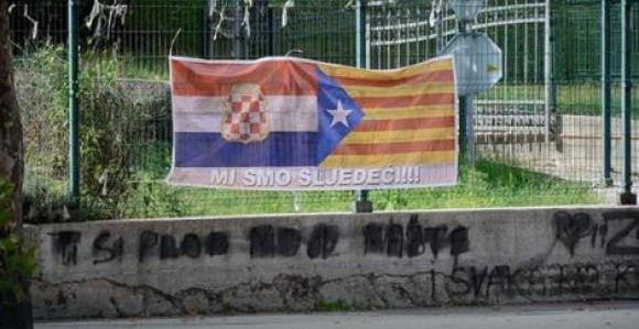 Zastava s porukom - mi smo sljedeći
