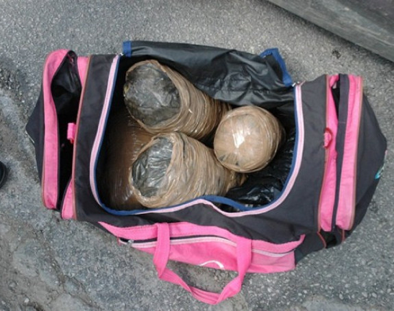 Carinici našli drogu u torbi
