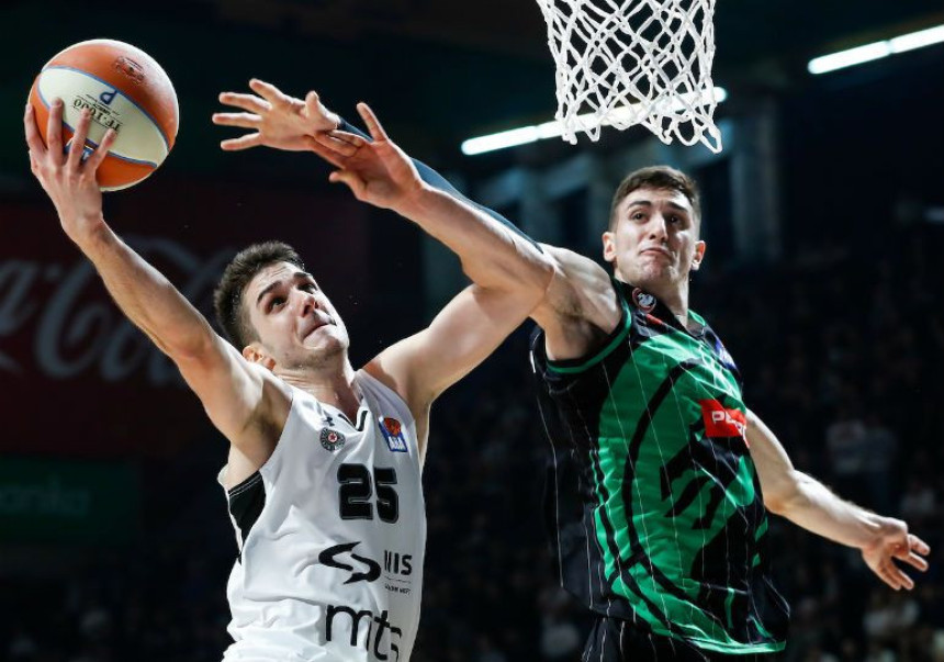 Video: Partizan i Olimpija - 24 poena za 90 sekundi!