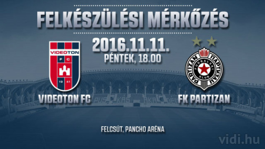 Partizan u petak u Mađarskoj bez petorice