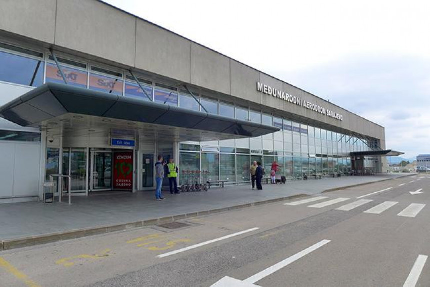 Evakuisan dio aerodroma u Sarajevu