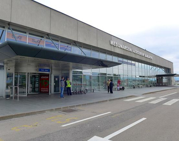 Evakuisan dio aerodroma u Sarajevu