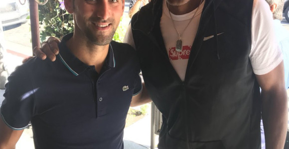 Košarkaška legenda uz tenisku VELIČINU!