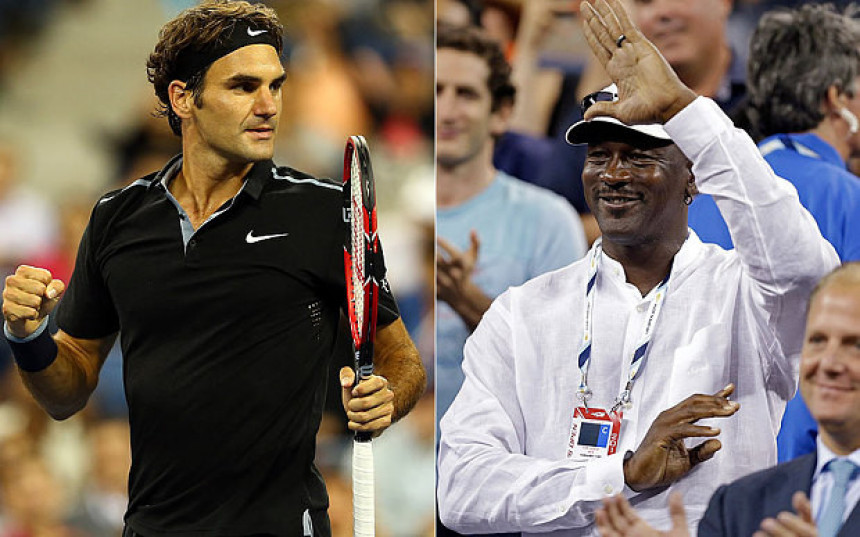 Federer: Van tenisa, Džordan mi je bio omiljen!