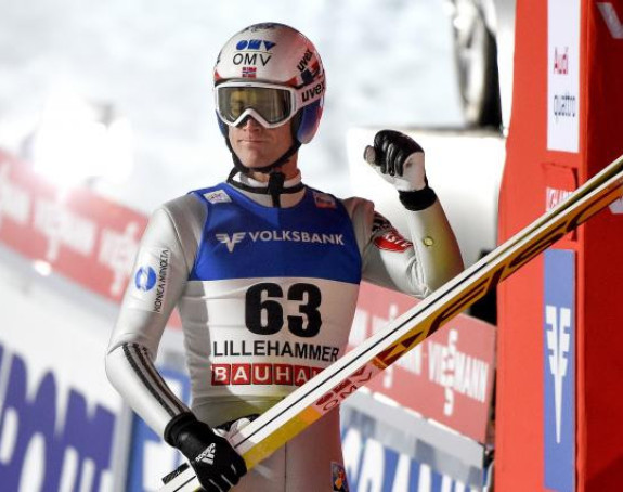 Скокови: Норвежанин славио ''у свом дворишту''!