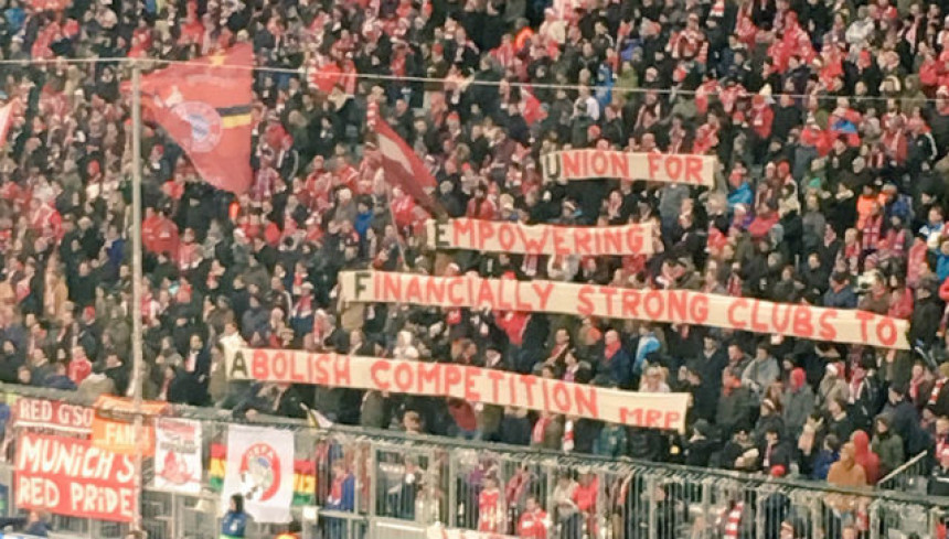 Navijači Bajerna žestoko udarili po UEFA-i!