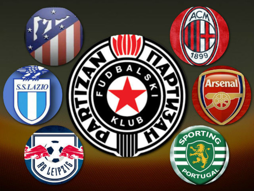 Na koga Partizan može u žrijebu? 
