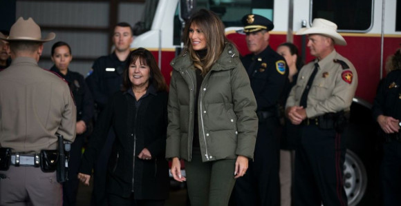 Melanijin stil je uvijek upečatljiv
