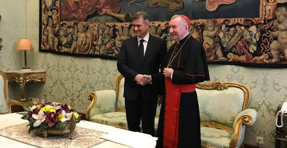 Zvizdić u Vatikanu kod pape