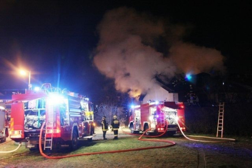 Ugašen požar u Velikoj Obarskoj