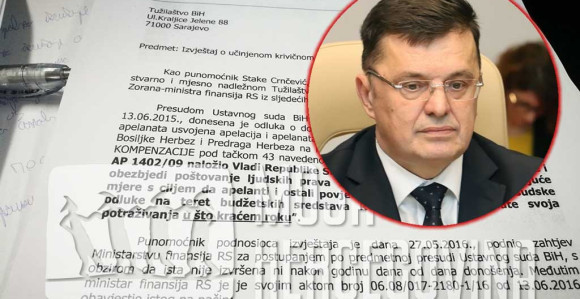 Krivična prijava protiv Tegeltije godinama stoji u ladici Tužilaštva BiH