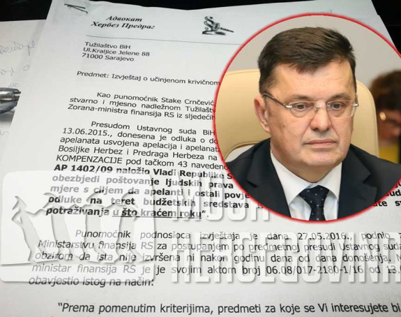 Krivična prijava protiv Tegeltije godinama stoji u ladici Tužilaštva BiH