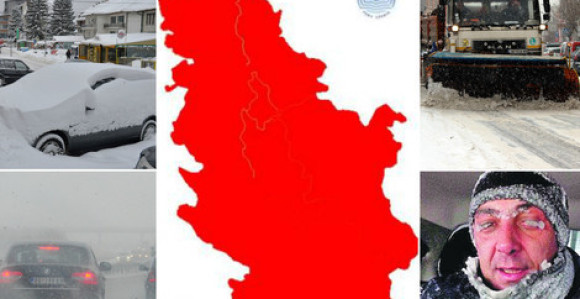 Crveni alarm: Ledeni talas parališe Srbiju