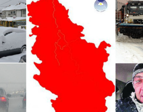 Crveni alarm: Ledeni talas parališe Srbiju