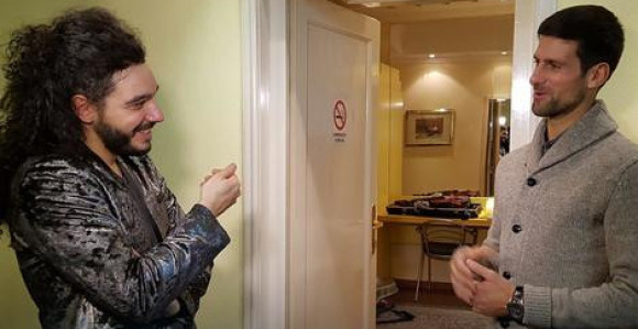 Đoković uživao na koncertu Nemanje Radulovića