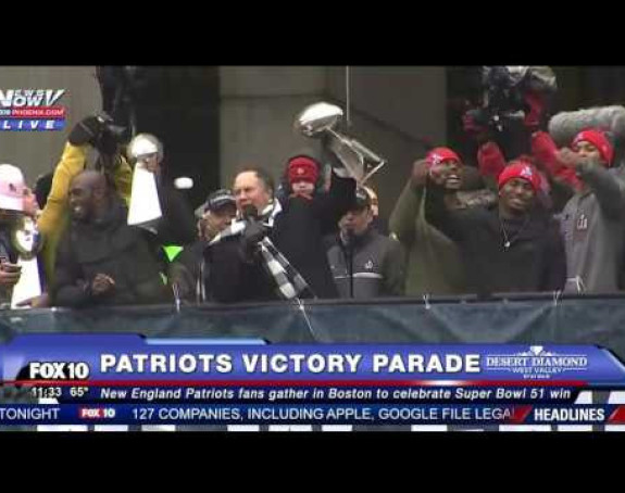 Video - Ne smeta ni kiša: Boston dočekao šampione!