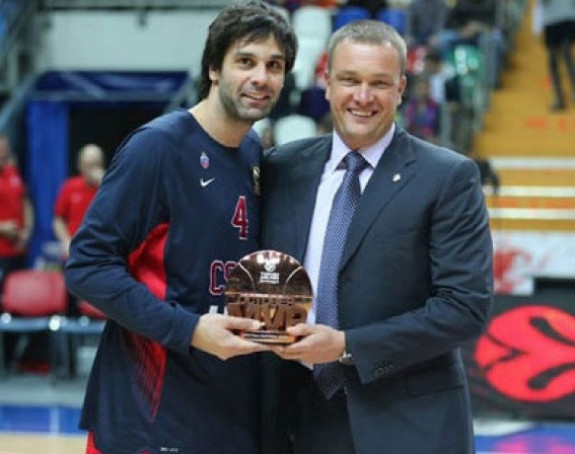 Prvi čovjek CSKA-a: Na vezi sam sa Teodosićem...