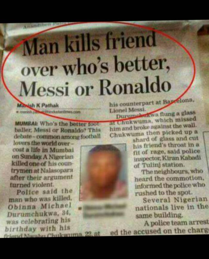 Zaklao druga u svađi oko Mesija i Ronalda!
