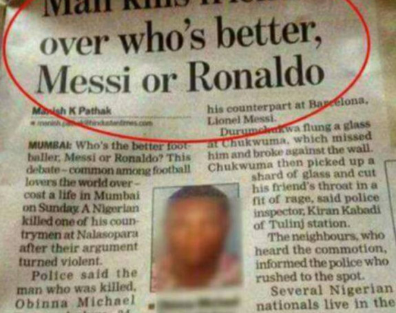 Zaklao druga u svađi oko Mesija i Ronalda!