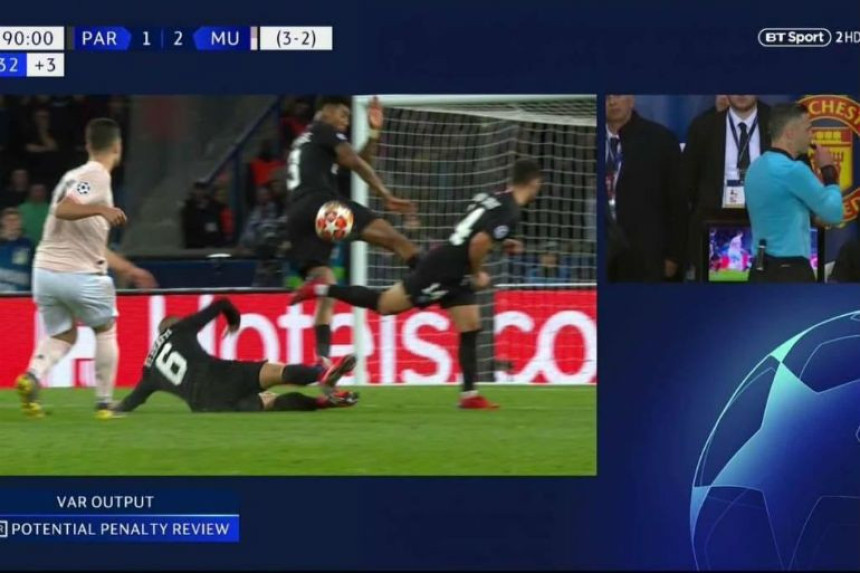 UEFA se oglasila: Da, da, čist penal za Mančester!