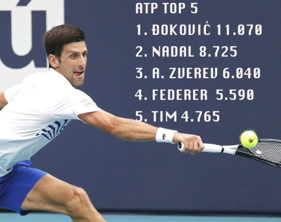 ATP lista: Zatišje pred buru...