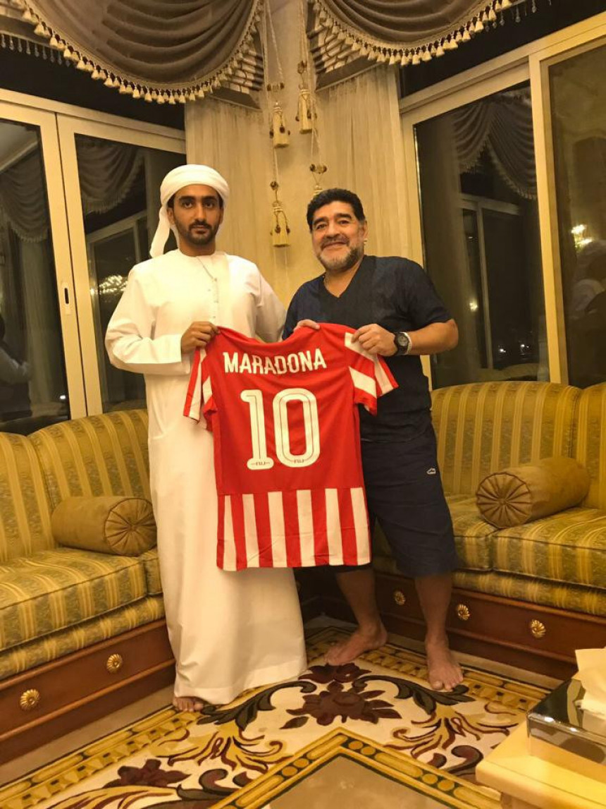Maradona postao trener drugoligaša iz Emirata!