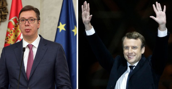 Vučić uputio čestitku Makronu
