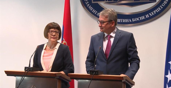 Parlamentarci BiH u posjeti Srbiji