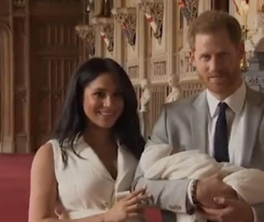 Hari i Megan pokazali sina