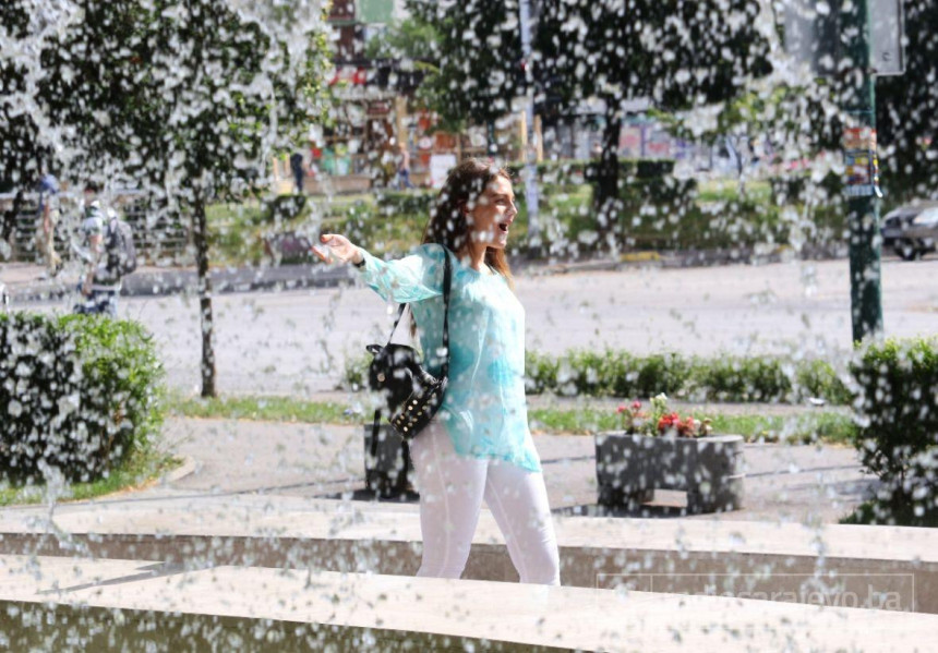 Danas vruće, večeras pljuskovi