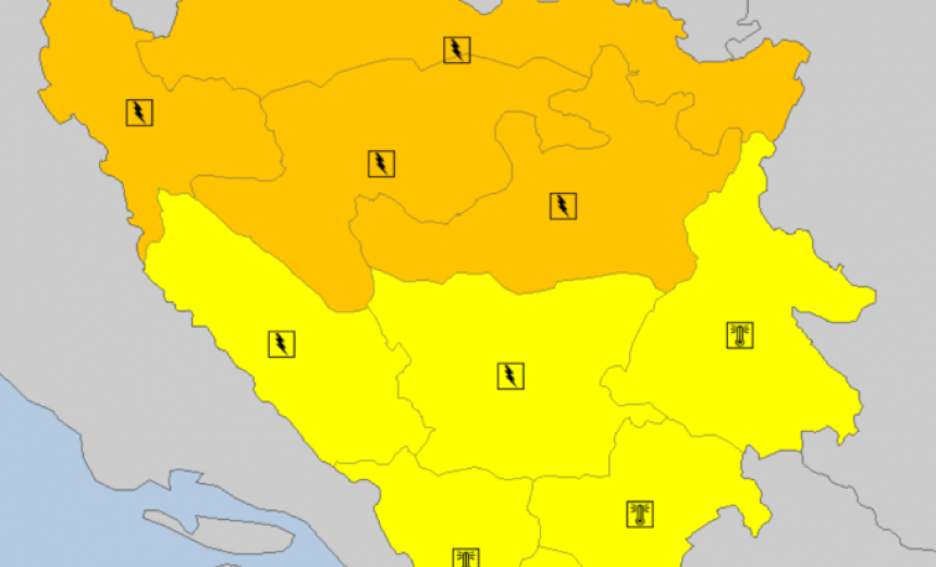 Upaljen alarm: Prijete nepogode