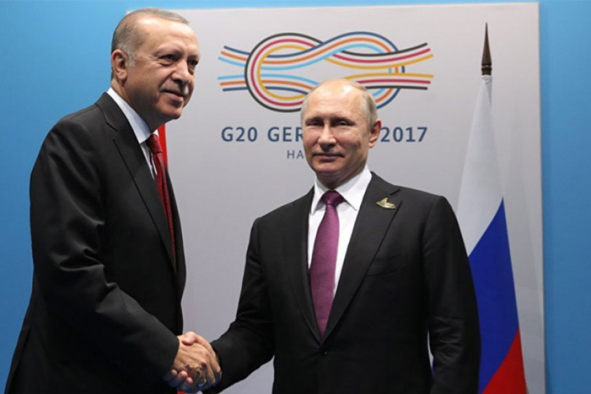 Сусрет Путина и Ердогана