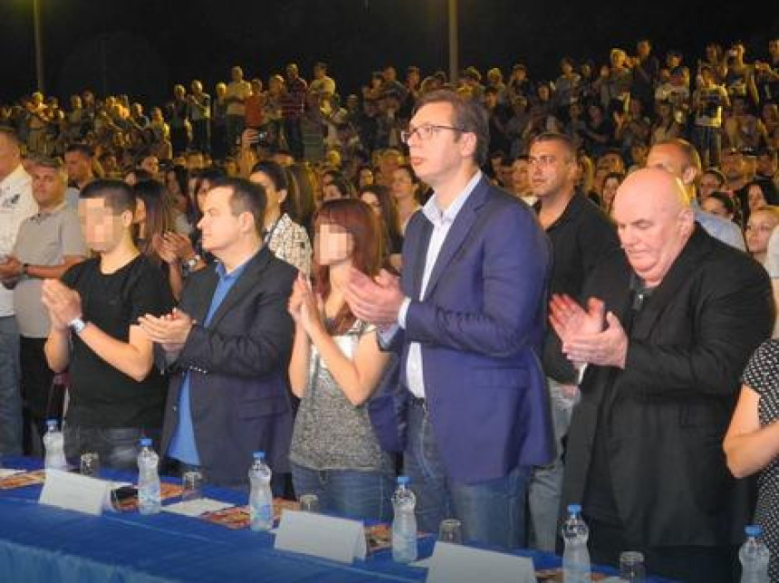 Vučić i Dačić kod Palme