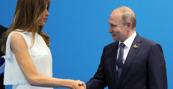 "Lomio" Putina, pa ušla Melanija