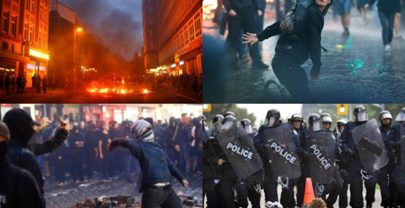 Demonstracije u Hamburgu