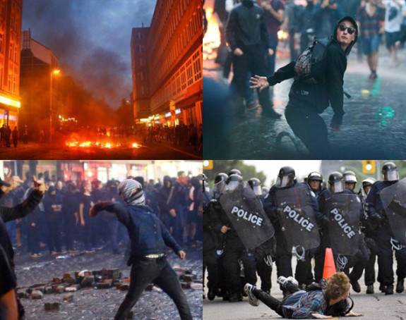 Demonstracije u Hamburgu