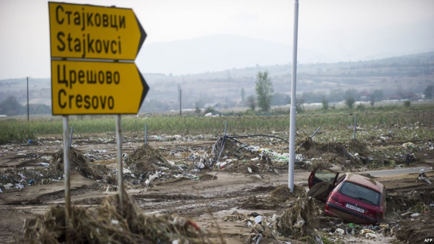 Ovako izgleda Skoplje nakon nevremena