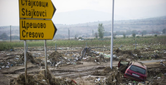 Ovako izgleda Skoplje nakon nevremena